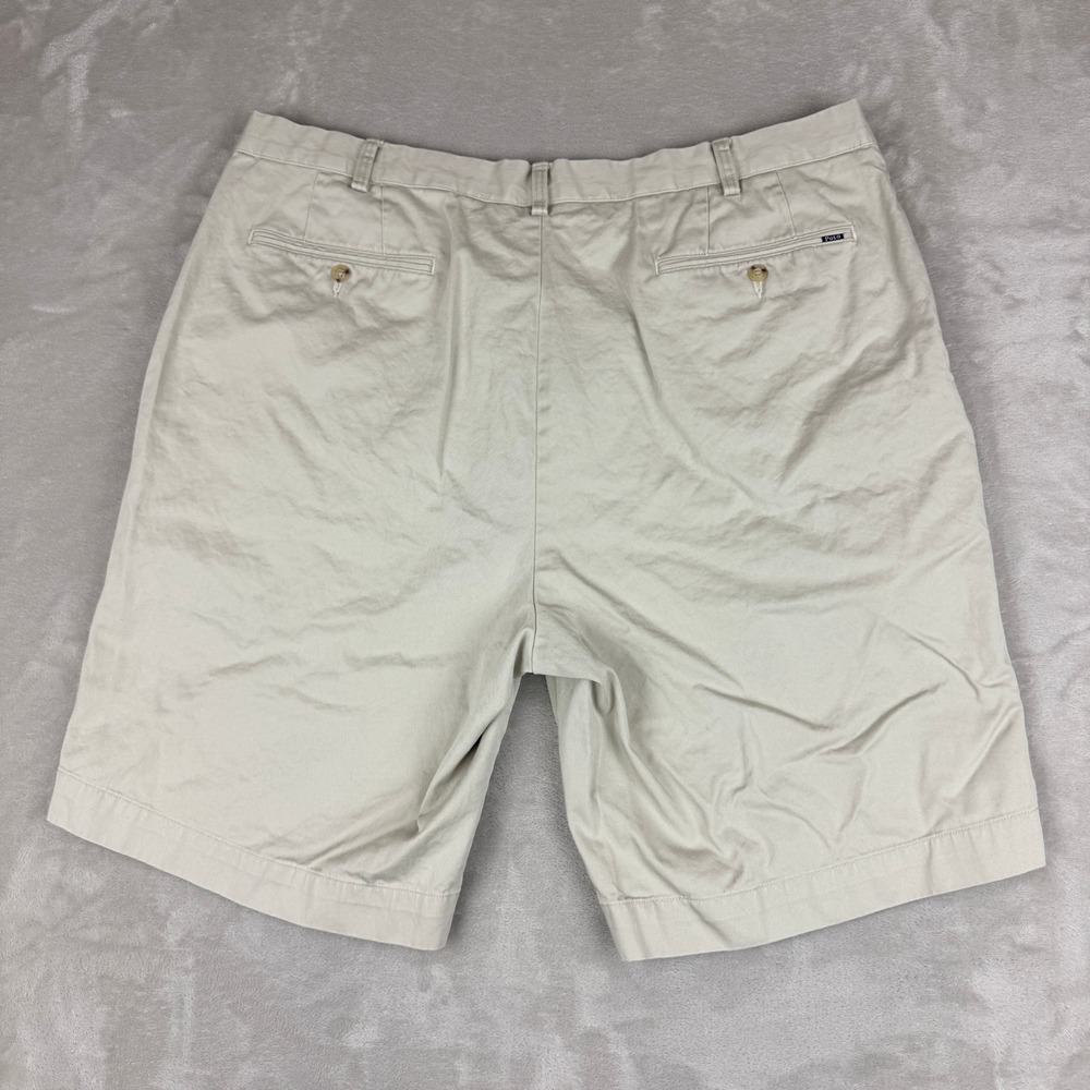 Polo Ralph Lauren Chino Shorts Mens 42T Khaki Tan Classic Fit Preppy Ivy EUC - Picture 5 of 13